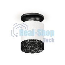 Светильник Ambrella Light XS7401084 SWH/PBK/BK белый песок/черный полированный/тонированный MR16 GU5.3 (N7926, C7401, N7192)