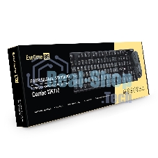 Комплект клавиатура+мышь ExeGate Professional Standard Combo MK110 проводной, USB, 1000 DPI, чёрный