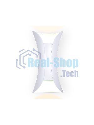 Настенный светодиодный светильник FW192 WH/S белый/песок LED 4200K 10W 100*200*85