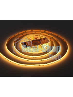 Светодиодная лента Ambrella light GS4901 COB 608Led/ 12W m/ 24V IP20 CCT 3000-6500K/ 5m*8mm*2.2mm (3 конт.)