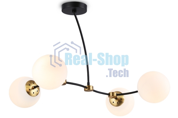 Светитльник Ambrella Light TR2544/4 BK/SB черный/бронза E27/4 max 60W 700*450*450