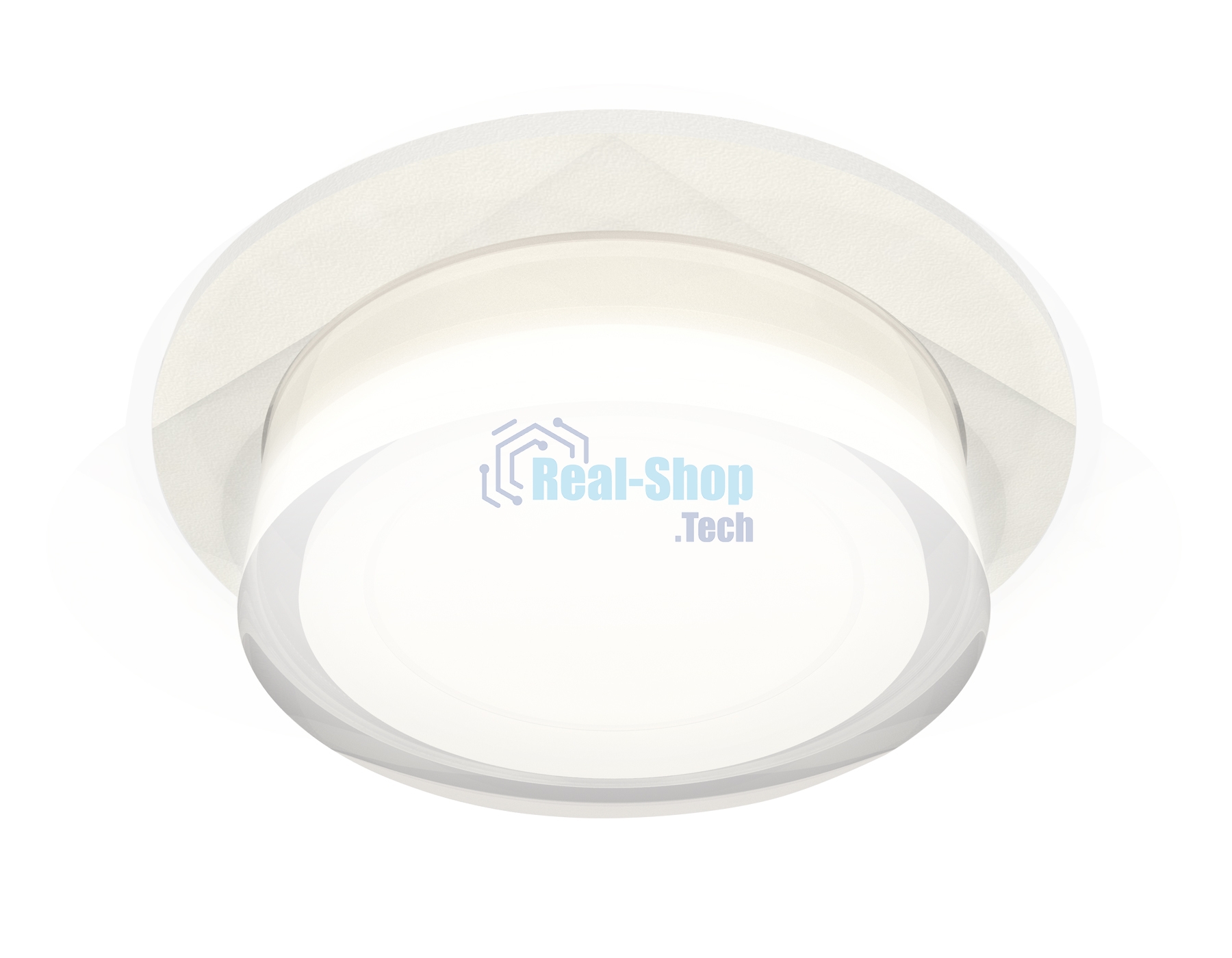 Комплект встраиваемого светильника Ambrella light XC7621043 SWH/FR/CL белый песок/белый матовый/прозрачный MR16 GU5.3 (C7621, N7160)