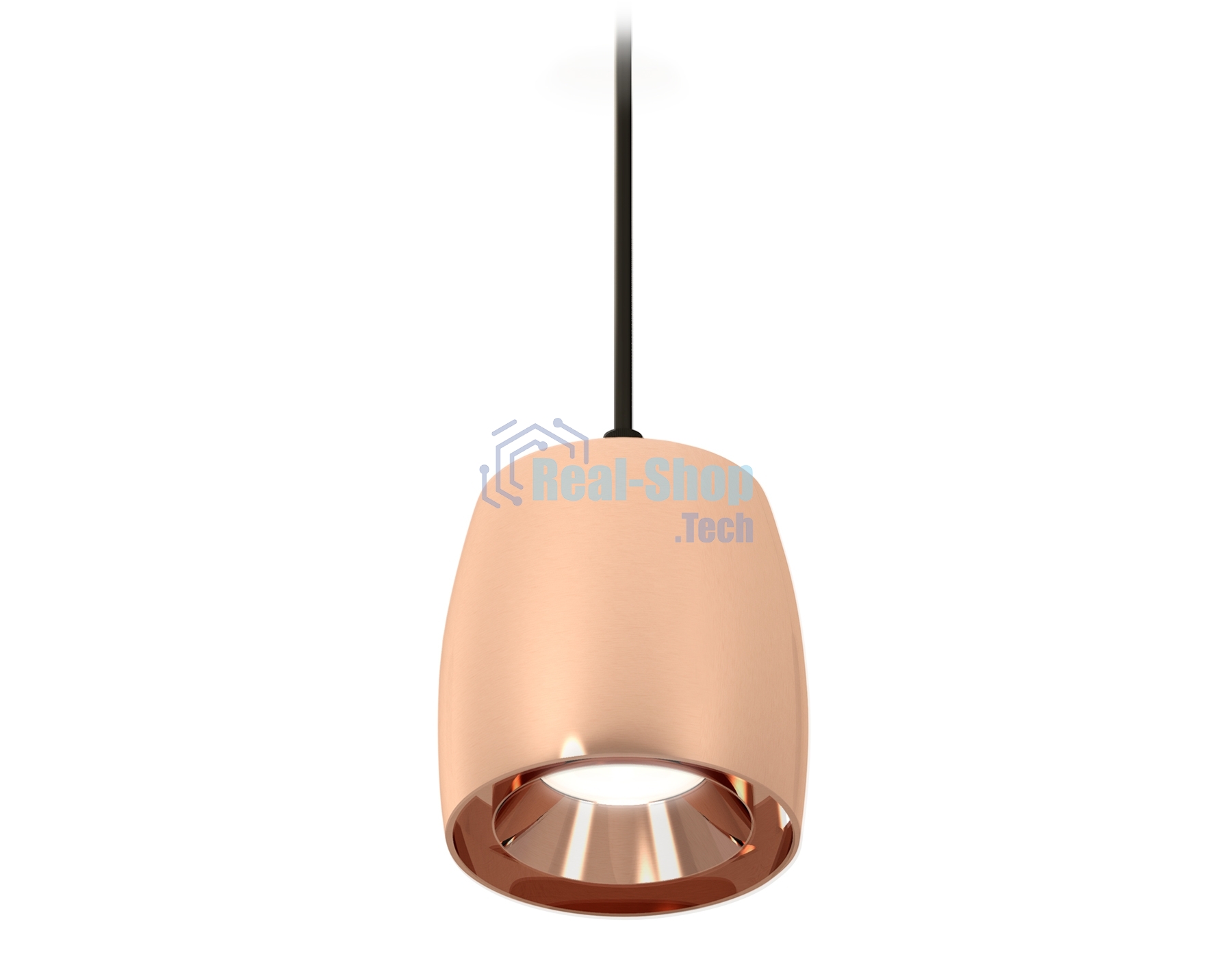 Светильник Ambrella Light XP1144001 PPG/SBK золото розовое полированное/черный песок (A2302, C1144, N7035)