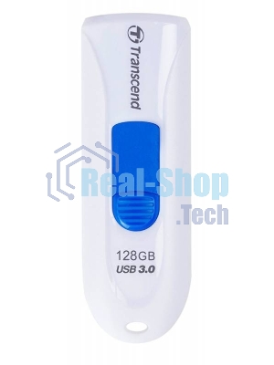 Флешка USB Transcend Jetflash 790 (TS128GJF790W), 128Gb, USB 3.0, R/W 90/40, белый