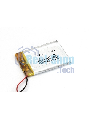Аккумулятор Li-Pol (батарея) 2.1x25x35 мм 2pin 3.7V/140mAh