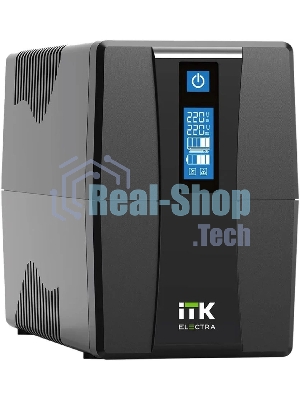Источник бесперебойного питания Line-interactive 800ВА/480Вт, фаза 1/1, LCD дисплей, с АКБ 1х9AH, USB, Schuko