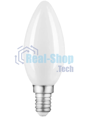 Лампа светодиодная Gauss Filament 103201209-D 9Вт цок.: E14 свеча 220B св. свеч. белый нейт. (упак.: 10 шт)