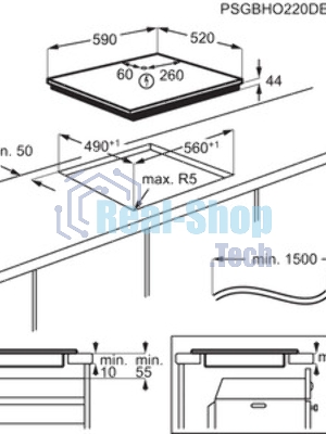 Индукционная варочная панель Electrolux CIR60433