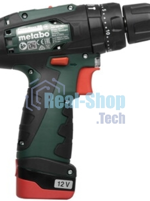 Дрель-шуруповерт Metabo PowerMaxx SB, 10,8 В, 2 Ач, 34 Нм, щеточный, ударный