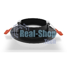Светильник Ambrella light TN1312 SBK/FR черный песок/белый матовый GU5.3 D98*45