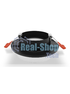 Светильник Ambrella light TN1312 SBK/FR черный песок/белый матовый GU5.3 D98*45