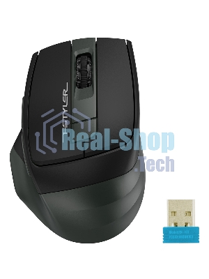 Мышь беспроводная A4Tech Fstyler FB35 зеленый/черный, 2000 dpi, радиоканал, Bluetooth, USB, кнопки - 6