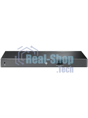 Коммутатор сетевой JetStream 24-port 10/100Mbps + 4-port Gigabit L2 Smart Switch with 24-port PoE+, PoE budget up to 250W, support PoE power management, with abundant L2 features,1U rack mountable, full managed via web UI/CLI/SSH/Telnet/SNMP