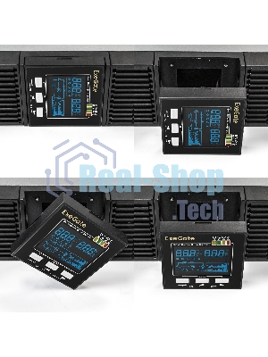 Источник бесперебойного питания On-line ExeGate PowerExpert ULS-575-10kVA.LCD.AVR.T.USB.RS232.SNMP.2U 10000VA/10000W, On-Line, PF=1, LCD, клеммы, RS232, USB, SNMP-slot, EPO, батареи внешние 192В/240В суммарной емкостью до 400Ah, Rackmount 2U/Tower, металлический корпус, черный