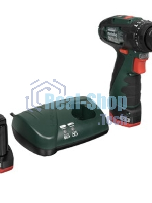 Дрель-шуруповерт Metabo PowerMaxx SB, 10,8 В, 2 Ач, 34 Нм, щеточный, ударный