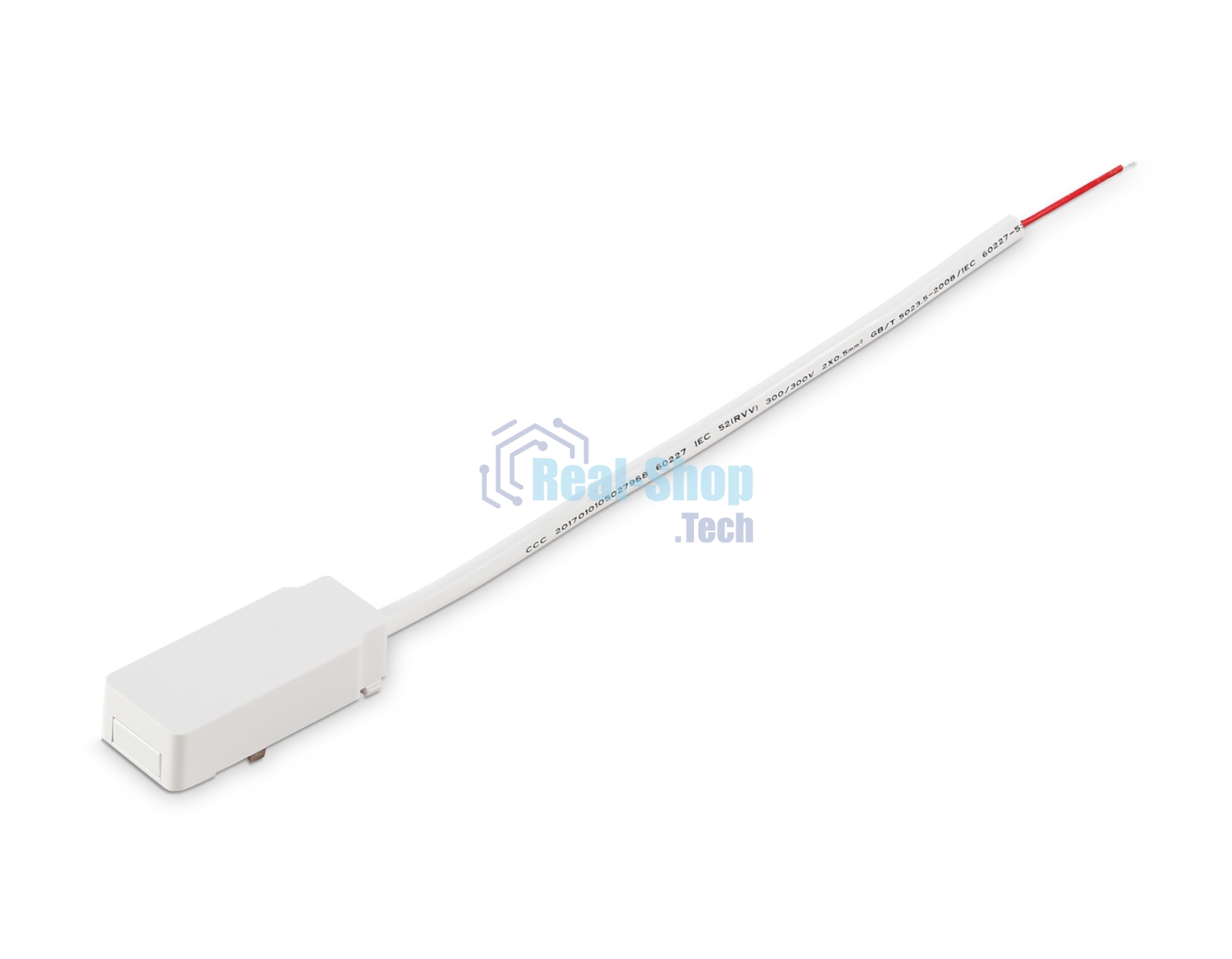 Ввод питания для шинопровода IP20 48V 60*26*16 GV1261 WH белый