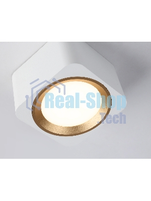 Светильник накладной TN70831 WH/GD белый/золото GX53 max 12W 96*96*60