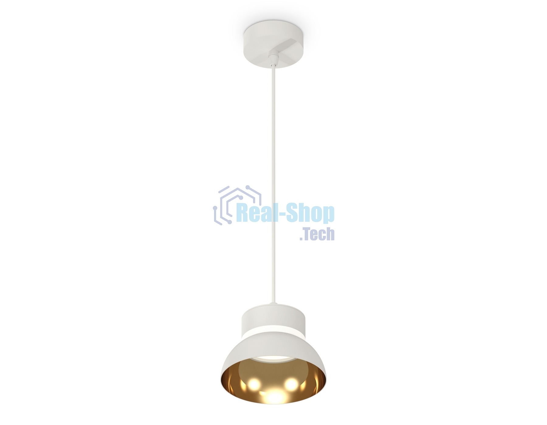 Светильник Ambrella Light XP8110051 SWH/PYG/CL белый песок/золото желтое полированное/прозрачный GX53