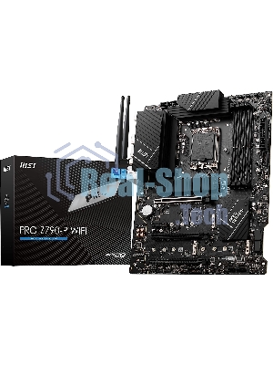 Материнская плата MSI PRO Z790-P WIFI, LGA 1700, Intel Z790, 4xDDR5, 6xSATA, 4xM.2, 1xPCIe 5.0 x16, 1xPCIe 4.0 x16, 1xPCIe 3.0 x16, 1xPCIe x1, 1xHDMI, 1xDP, 1x2.5Gb LAN, 4xUSB-A 2.0, 2xUSB-A 3.2 Gen 1, 1xUSB-A 3.2 Gen 2, 1xUSB-C 3.2 Gen 2x2, 6x3.5мм, 7.1, ATX