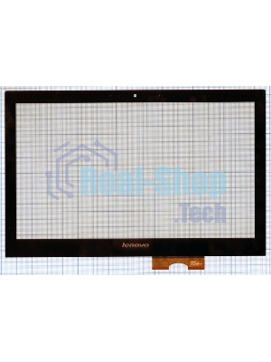 Сенсорное стекло (тачскрин) для Lenovo IdeaPad Z400 Touch MCF-140-0650, черное