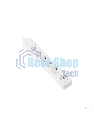 Удлинитель с USB зарядкой Harper UCH-510 White