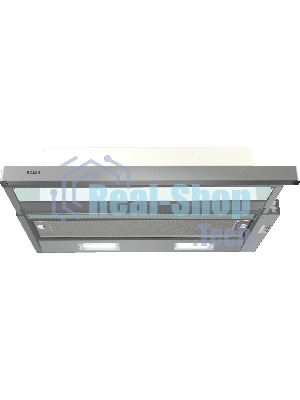 Вытяжка встраиваемая Bosch DFT63CA50Q серебристый/серебристый, 59.8 см, 300 куб. м/ч, 69 дБ