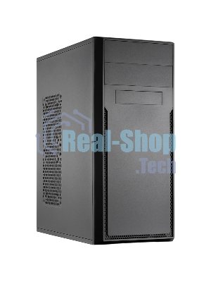 Компьютерный корпус без блока питания Foxline FL-302, ATX, 2x5.25EXT, 1x3.5EXT, 4x3.5INT, 2xUSB 2.0, HDA, w/o FAN, w/o PSU, NO pwr cord