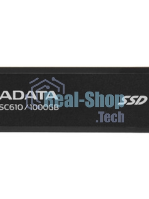 Внешний SSD ADATA SC610, 1TB, USB 3.2 Gen 2 Type-A, R/W 550/500, черный