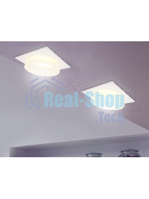 Светильник Ambrella light TN1314 SWH/FR белый песок/белый матовый GU5.3 92*92*45