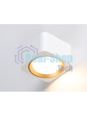 Светильник накладной TN70831 WH/GD белый/золото GX53 max 12W 96*96*60