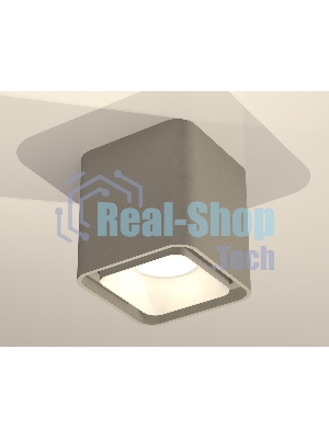 Светильник Ambrella Light XS7842001 SGR/SWH серый песок/белый песок MR16 GU5.3 (C7842, N7701)