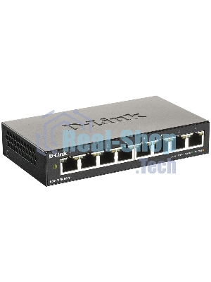 Коммутатор D-Link DGS-1100-08V2/A1A, 8×1 Гбит/с, управляемый