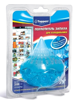 Ароматизатор Topperr 3109 Поглотитель запаха для холодильника гелевый