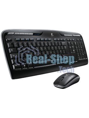 Комплект клавиатура + мышь Logitech MK330 клав:черный мышь:черный USB беспроводная Multimedia