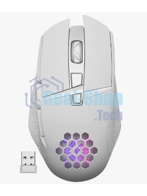 Мышь беспроводная Defender Glory GM-514 белый, 3200 dpi, радиоканал, USB, кнопки - 7
