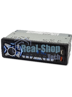 Автомагнитола Digma MCP-227B, 1 DIN, Bluetooth, USB Type-A, AUX, пульт ДУ