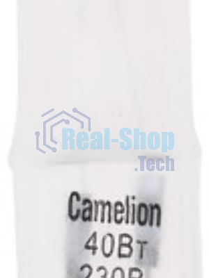 Лампа галогенная 40Вт капсула G9 2850К 240В прозр. Camelion 5553