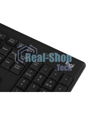 Комплект клавиатура+мышь Logitech MK295 беспроводной, USB, чёрный