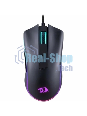 Мышь проводная Redragon Cypher, черный, 12800 dpi, USB, кнопки - 7