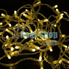 Гирлянда Neon-night Нить 10м, постоянное свечение, прозрачный ПВХ, 230В, желтый