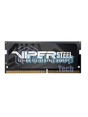 Оперативная память Patriot Viper Steel, DDR4, 16GB (1x16 GB), 2400 MHz, CL15 SO-DIMM