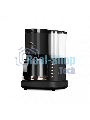 Кофеварка капельная BQ CM7002 Black-Rose Gold со встроенной кофемолкой, исп. кофе - молотый/зерновой, 1.25 л, 800 Вт.