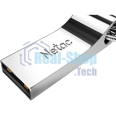 Флешка USB Netac U275 (NT03U275N-032G-20SL), 32Gb, USB 2.0, R/W 50/40, серебристый