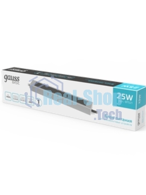 Блок питания Gauss Basic 12V 25W IP67 1/80