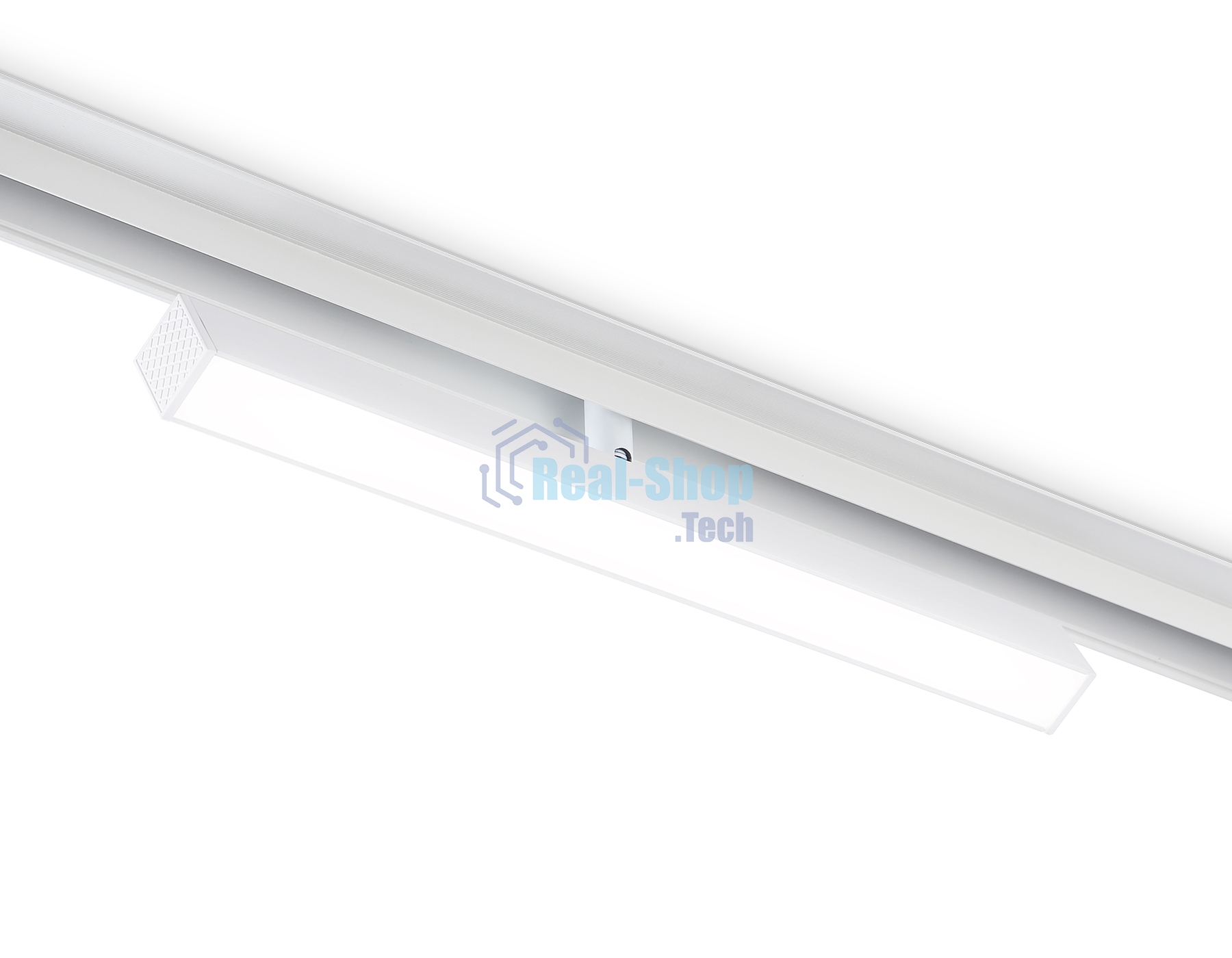 Светильник трековый светодиодный GL4200 WH белый IP20 12W 4200K 48V 305*22*45