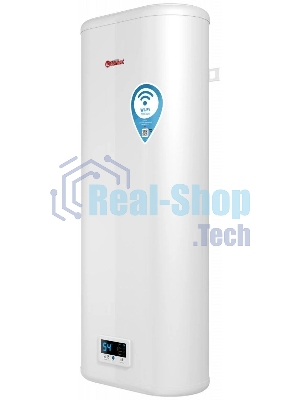 Водонагреватель электрический Thermex IF 100 V (pro) Wi-Fi белый, накопительный, 100 л, 2 кВт, настенный, вертикальный, плоский, с управлением по Wi-Fi
