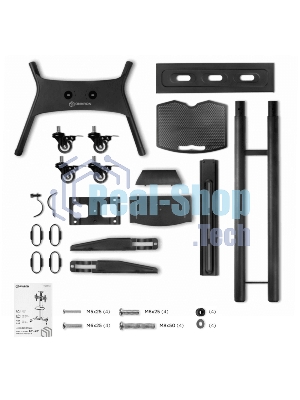 Мобильная стойка ONKRON TS1551 черный