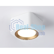 Светильник накладной TN70831 WH/GD белый/золото GX53 max 12W 96*96*60
