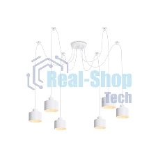 Светильник Ambrella light TR8131/6 WH белый E27*6 max 40W D700*800