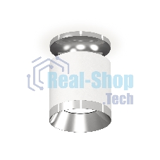 Светильник Ambrella Light XS7401101 SWH/PSL белый песок/серебро полированное MR16 GU5.3 (N7927, C7401, N7032)